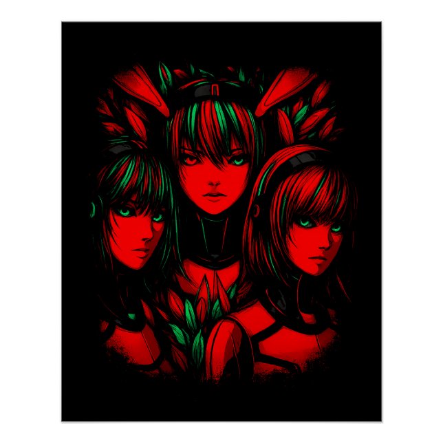 Póster Crimson Trinity (Frente)