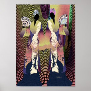 Póster Crioulo Haitiano Lady's