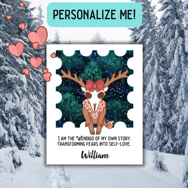 Poster Criptide Wendigo Motivacional (Criador carregado)