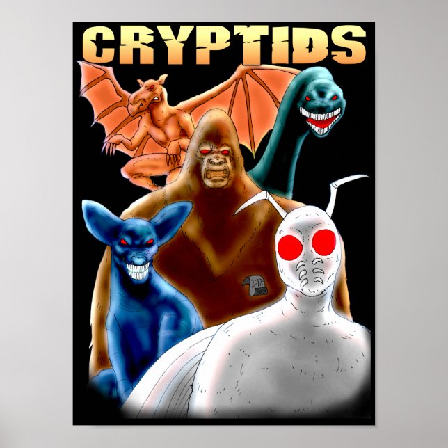 Poster Criptids (Frente)