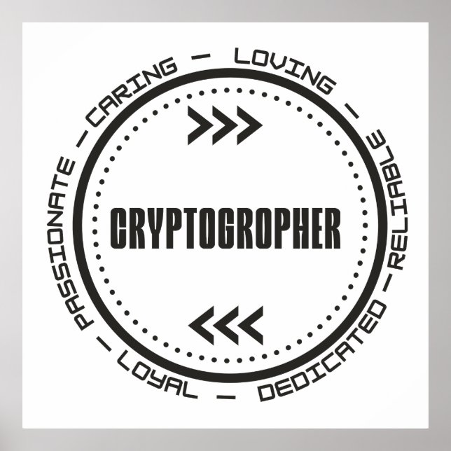 Poster Criptografador Incrível (Frente)