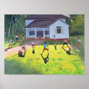 Póster Críquete Sri Lanka 1998 2