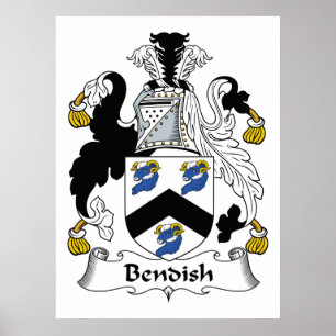 Poster Crista da família de Bendish