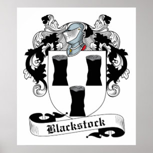 Póster Crista da família de Blackstock