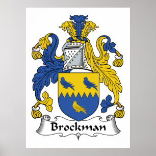 Póster Crista da família de Brockman