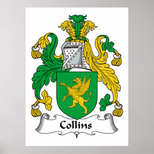 Póster Crista da família de Collins
