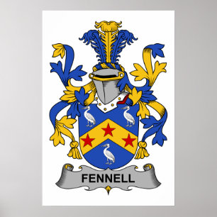 Póster Crista da família de Fennell