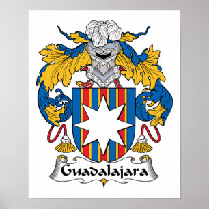 Póster Crista da família de Guadalajara