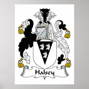Póster Crista da família de Halsey