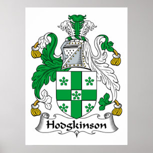 Póster Crista da família de Hodgkinson