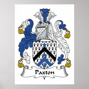 Poster Crista da família de Paxton