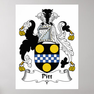 Poster Crista da família de Pitt