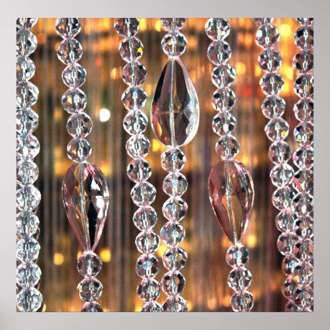 Póster Cristais de vidro (Frente)