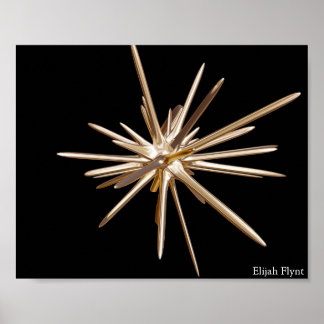 Póster cristal em 3d