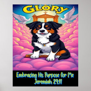 Poster Cristão australiano abraçando seu propósito para m