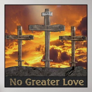 poster cristão calvário