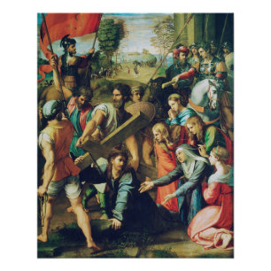 Póster Cristo a caminho do calvário