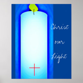 POSTER CRISTO A NOSSA LUZ
