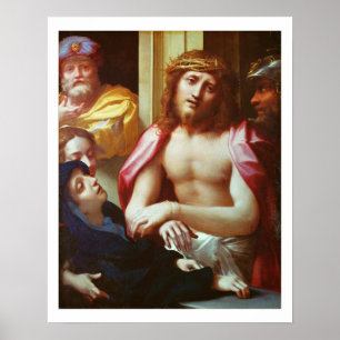 Póster Cristo Apresentado ao Pessoas (Ecce Homo)