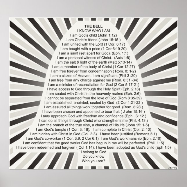 Póster Cristo Bell (Frente)