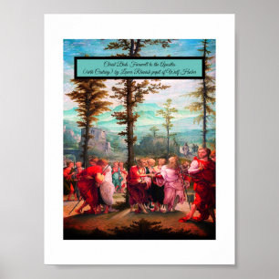 Poster Cristo Bids Farewell