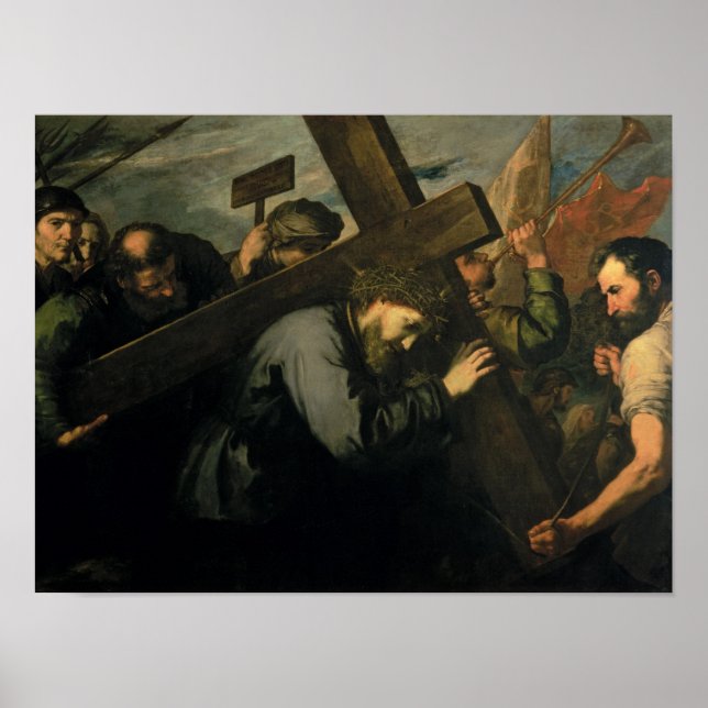 Póster Cristo Carregando a Cruz, 1635 (Frente)