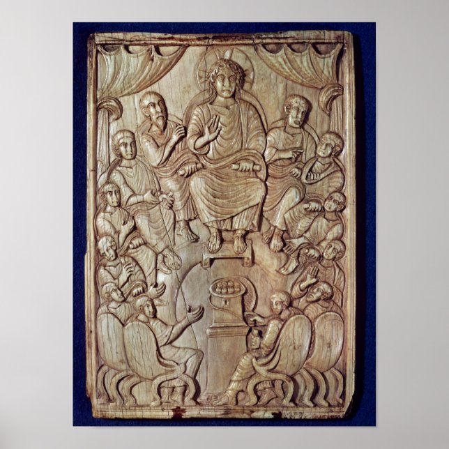 Póster Cristo com os Doze Apóstolos (Frente)