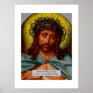 Poster Cristo como o Homem das Tristezas