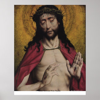 Poster Cristo Cortado Com Espinhos