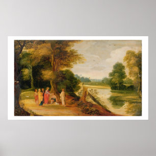 Poster Cristo curando o homem cego