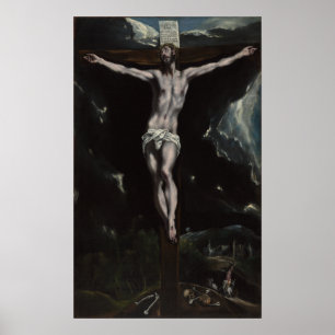 Póster Cristo da Cruz por El Greco