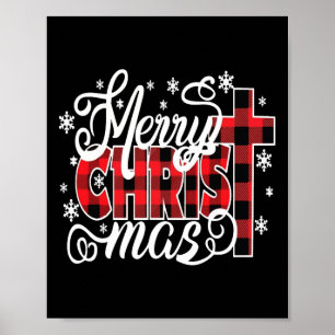 Poster Cristo Da feliz Mas Christian Jesus Pjs De Natal X