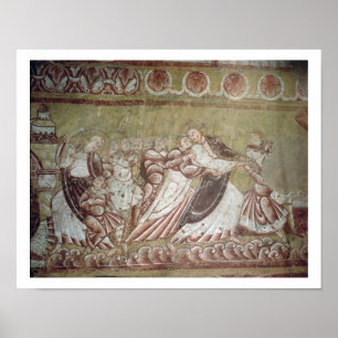 Póster Cristo de beijo de Judas (fresco) (detalhe de