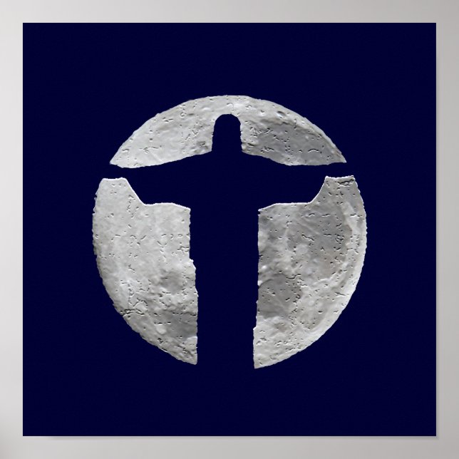 Póster Cristo decorativo do Redentor (Frente)