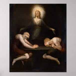 Poster Cristo desaparecendo em Emaús por Henry Fuseli
