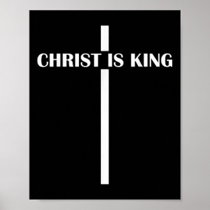 Poster Cristo É Cristo Da Igreja Do Rei Cristão Faith É K