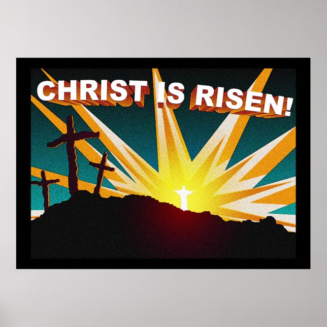 Póster Cristo é Risen! (Frente)
