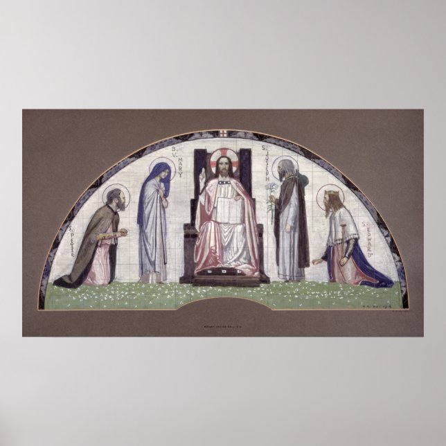 Póster Cristo Enthroned (Frente)