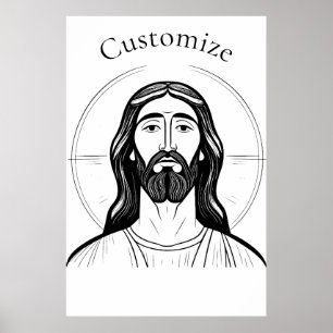 Poster Cristo Jesus Thunder_Cove
