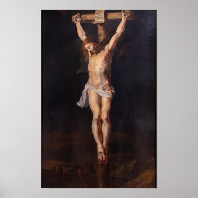 Poster Cristo na Cruz (Frente)