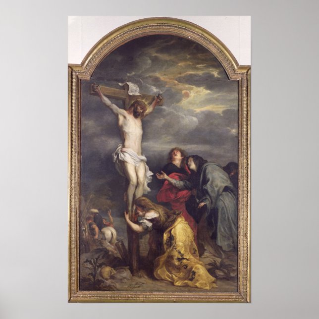 Póster Cristo na Cruz, c.1628-30 (Frente)