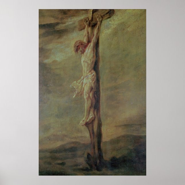 Poster Cristo na Cruz, c.1646 (Frente)