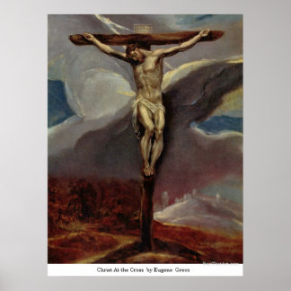 Poster Cristo na cruz por Eugene Greco