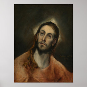 Poster Cristo na oração, 1585-87 (óleo em canvas)