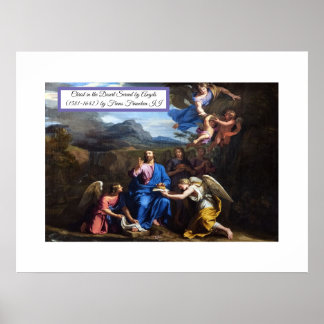 Poster Cristo no deserto