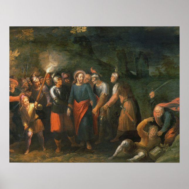 Póster Cristo no Jardim de Gethsemane (Frente)