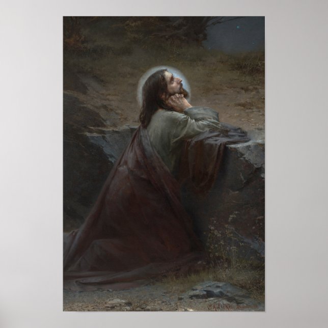 Poster Cristo no Monte das Azeitonas (Eles Serão Feitos!) (Frente)