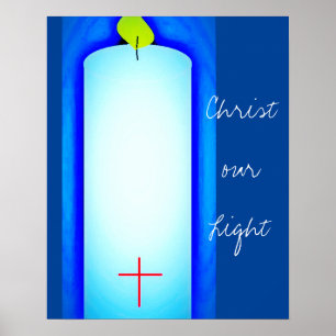 POSTER CRISTO NOSSA LUZ