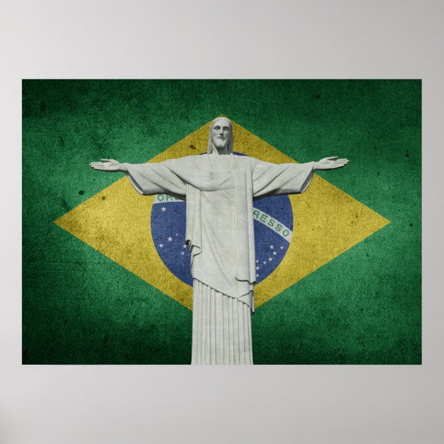 Póster Cristo o redentor (Frente)