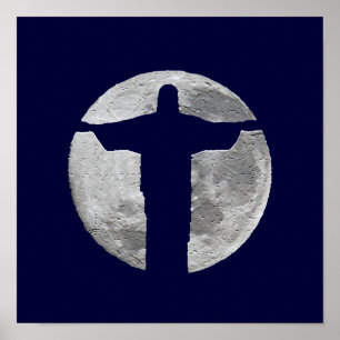 Póster Cristo o redentor decorativo